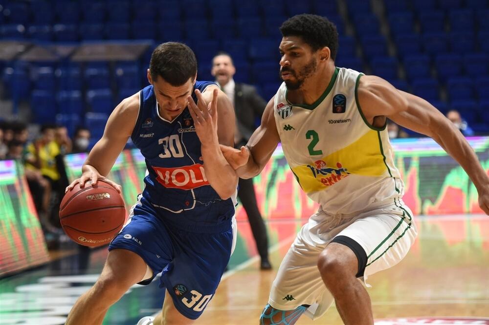 Petar Popović je meč završio sa pet poena, ali ključnih, Foto: Eurocup