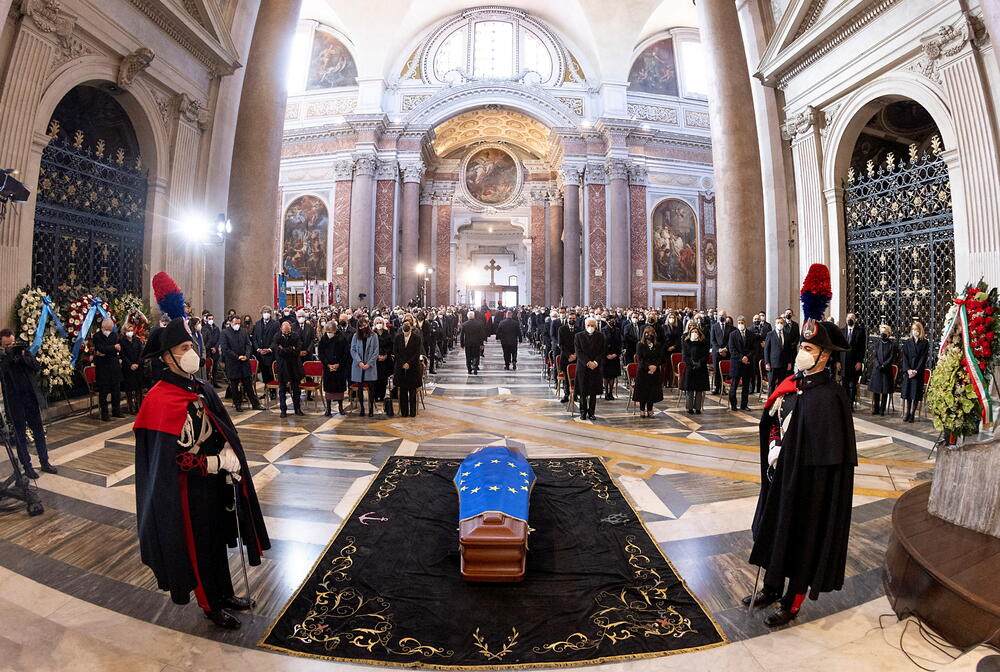 David Sasoli sahrana