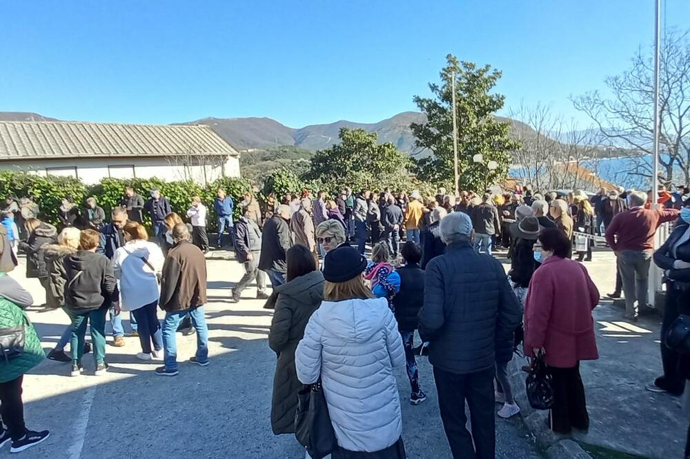 Sa protesta, Foto: Čitalac Vijesti
