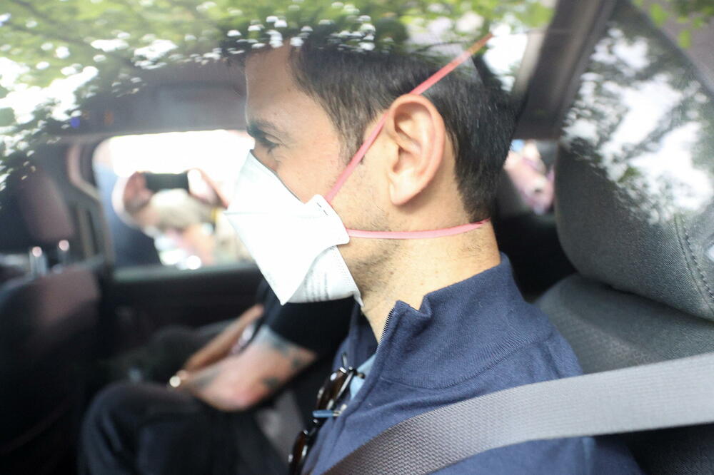 Novak Đoković odlazi na sud, Foto: Reuters