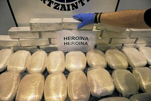 Španska policija zaplijenila 55 kolograma heroina i uhapsila 10...