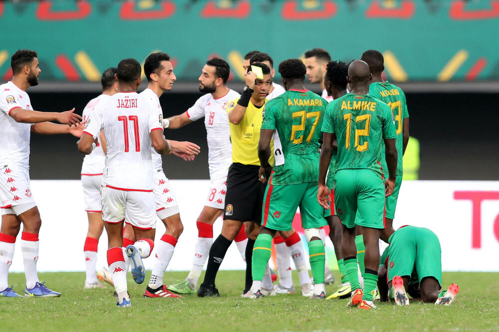 Sa utakmice Tunisa i Mauritanije, Foto: Reuters
