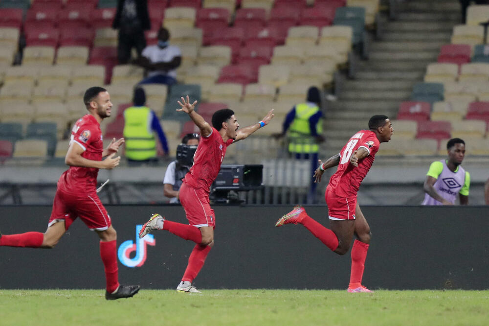 Slavlje fudbalera Ekvatorijalne Gvineje, Foto: Reuters