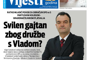 Naslovna strana "Vijesti" za 17.1.2022.