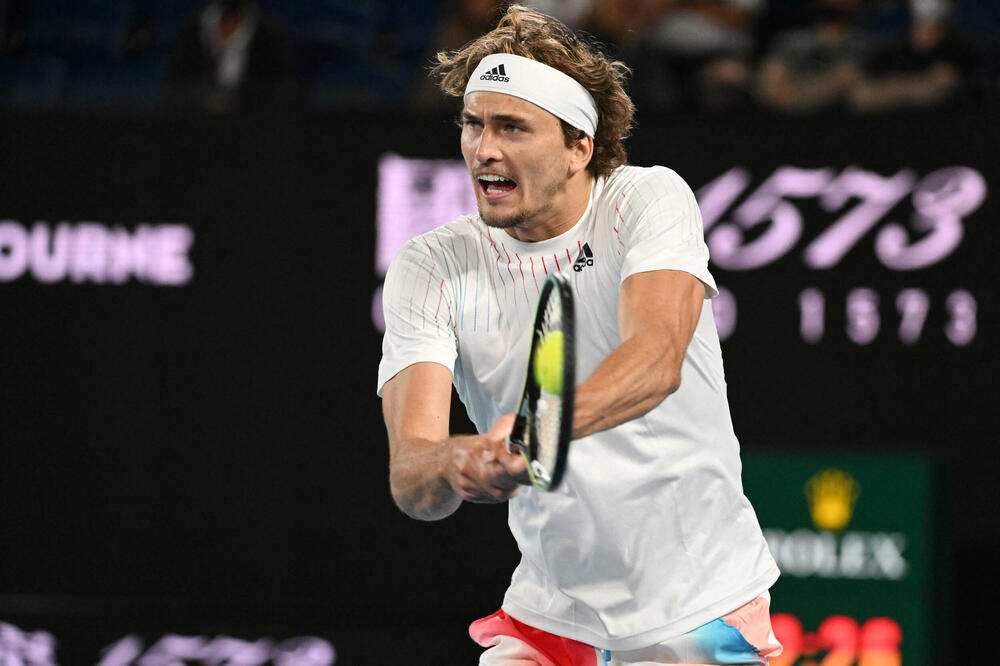 Zverev na današnjem meču, Foto: Reuters