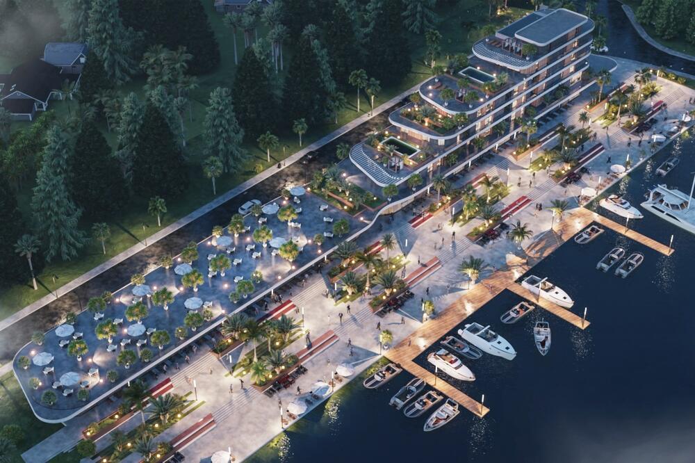 Izgled budućeg kompleksa "Porto Milena", Foto: Fimar International