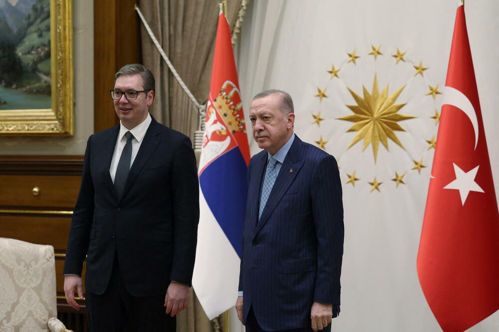 Vučić i Erdogan juče u Ankari, Foto: Rojters