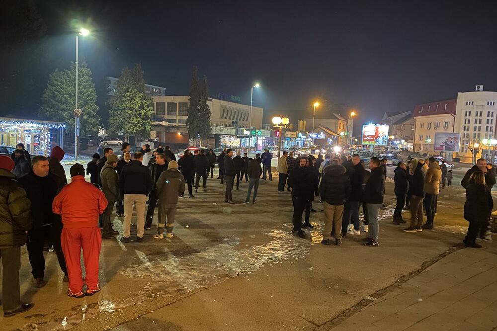 Sa protesta u Berana, Foto: Tufik Softić
