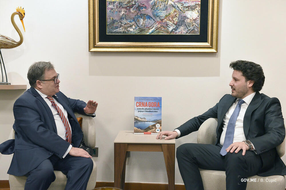 Timonije i Abazović, Foto: Gov.me/Bojana Ćupić