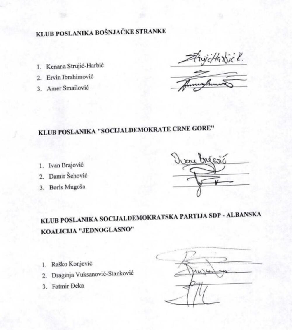 predlog smjena Bečića