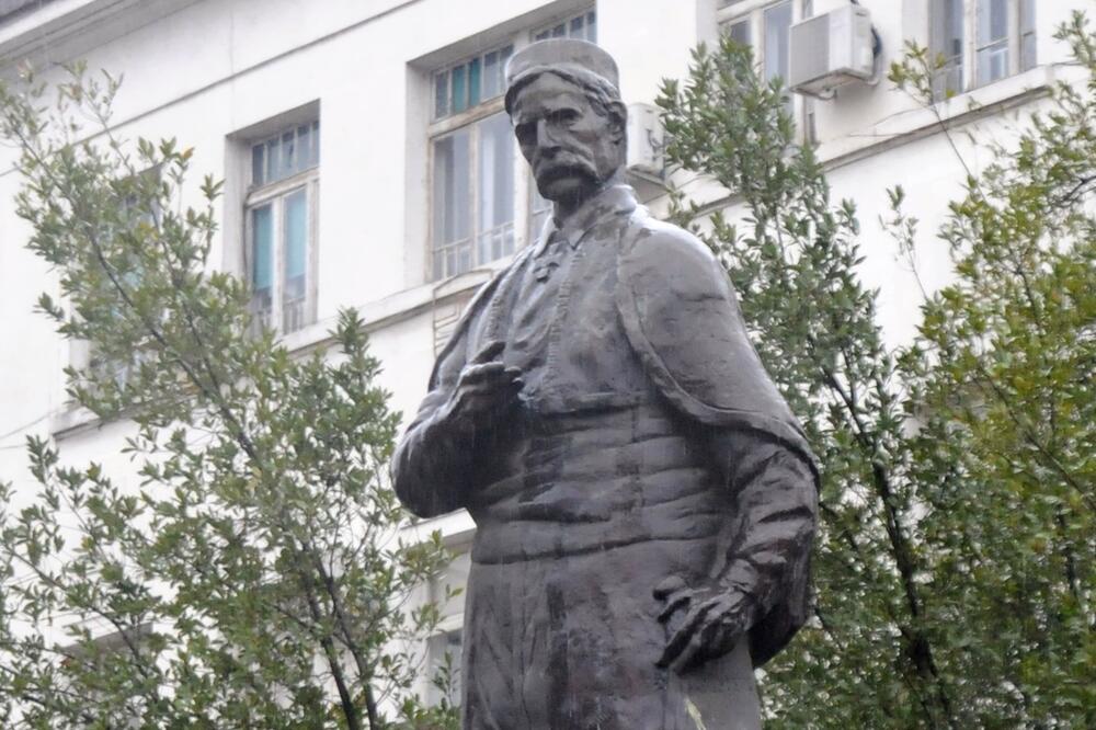 Spomenik Marku Miljanovu u Podgorici, Foto: Luka Zeković