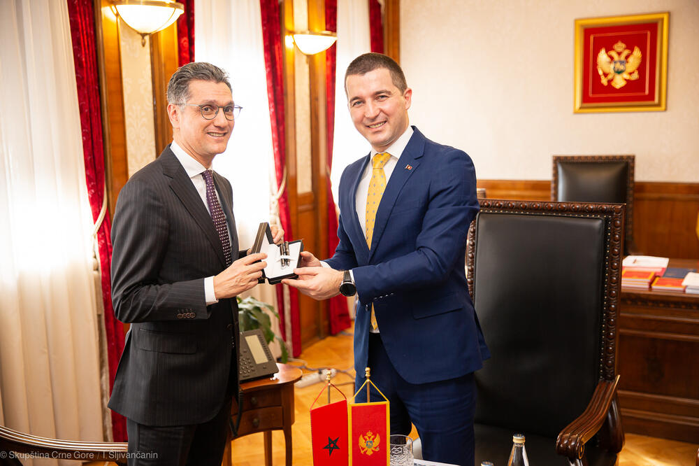 Belhaž i Bečić, Foto: Skupština Crne Gore