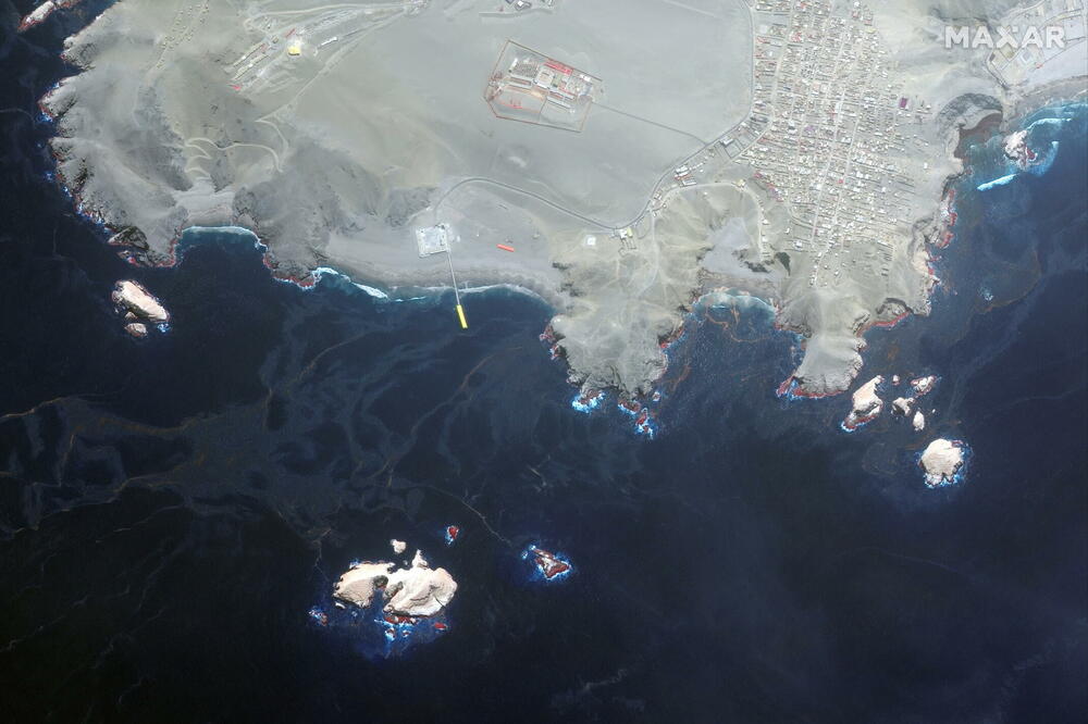 Mjesto izlivanja nafte, Foto: Reuters