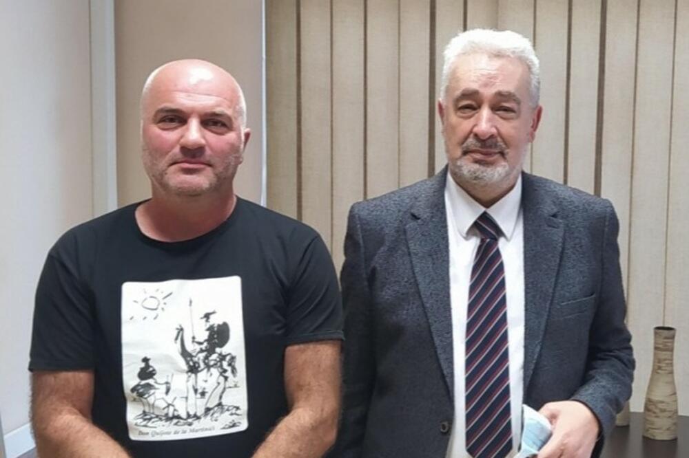 Saveljić i premijer Zdravko Krivokapić, Foto: Facebook/Darko Saveljić