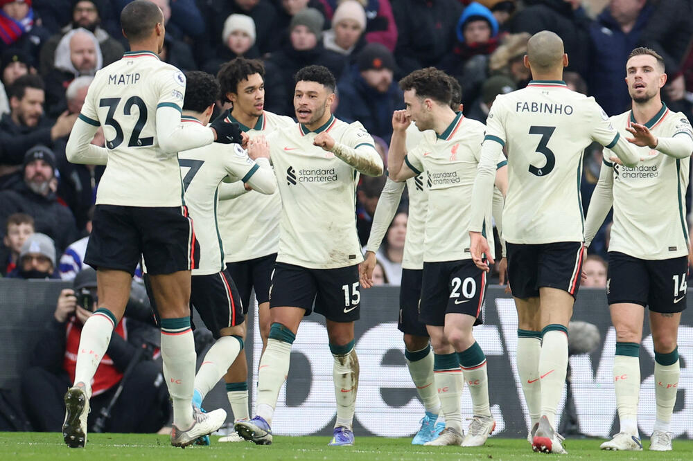 Slavlje igrača Liverpula, Foto: Reuters