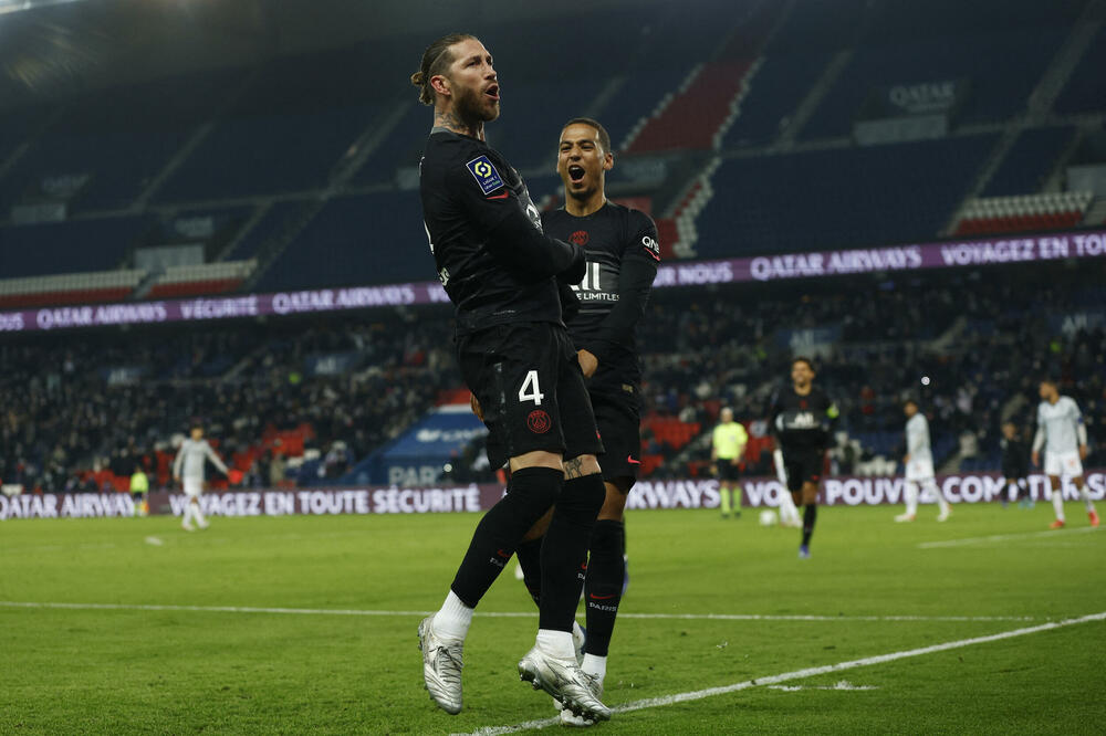 Ramos proslavlja pogodak, Foto: Reuters