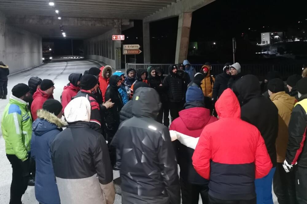 Sa protesta u Kolašinu, Foto: Dragana Šćepanović