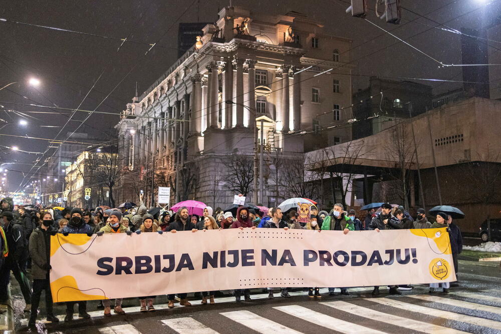 Protesti protiv izgradnje rudnika litijuma u Beogradu
