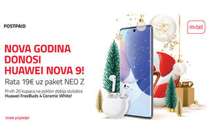Za 19€ mjesečno uz NEO Z Poklon slušalice za 20 prvih korisnika!