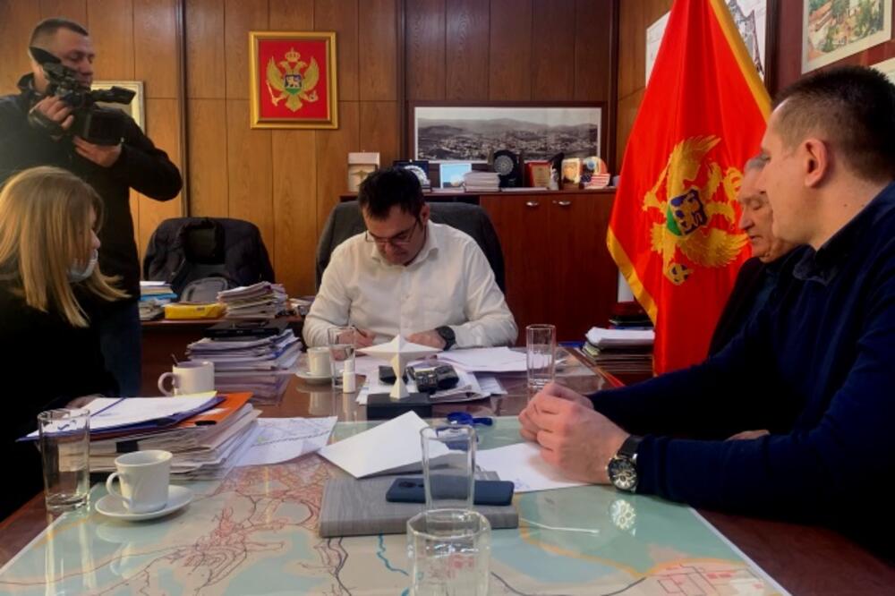 Sa potpisivanja Aneksa ugovora, Foto: Goran Malidžan