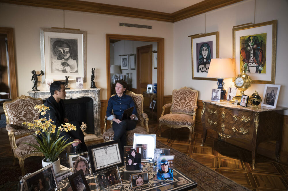 Pikasovi nasljednici otvorili vrata svog doma u Ženevi, Foto: AP