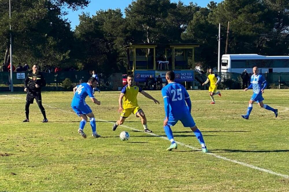 Detalj sa današnje utakmice, Foto: Facebook/FK Sutjeska Nikšić