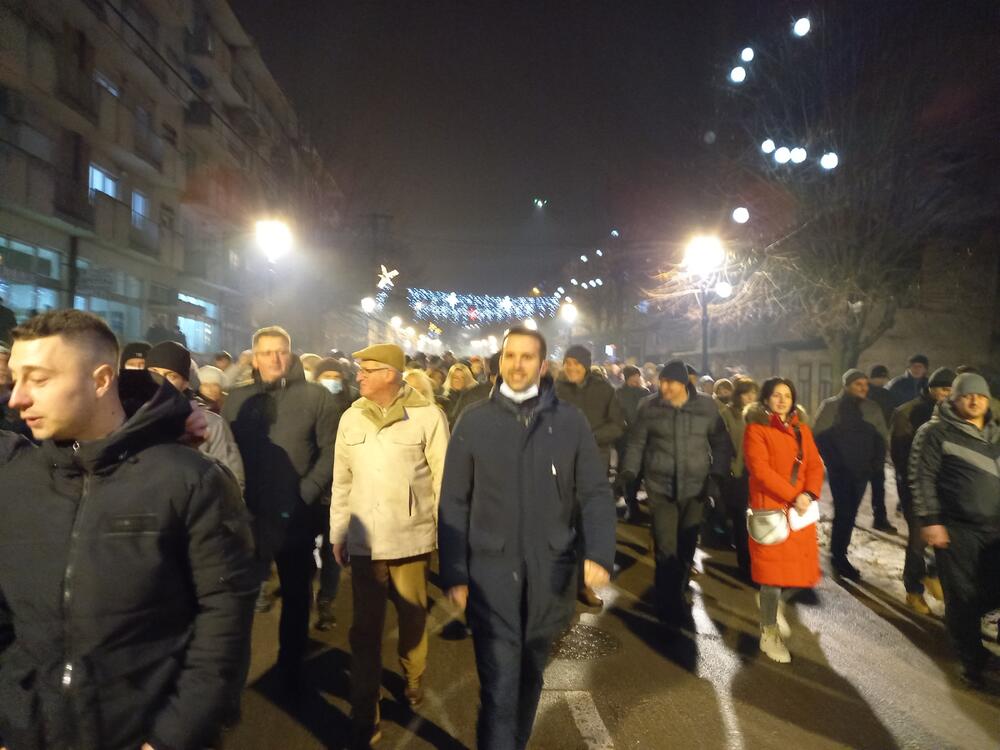 Spajić protest Pljevlja
