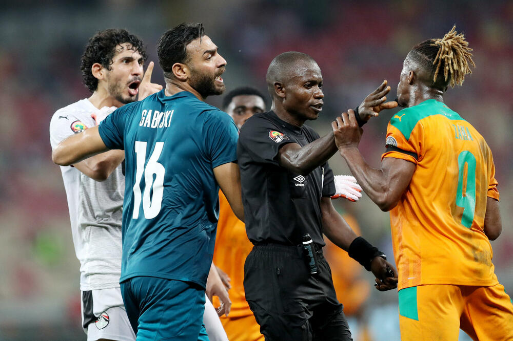 Detalj sa meča, Foto: Reuters