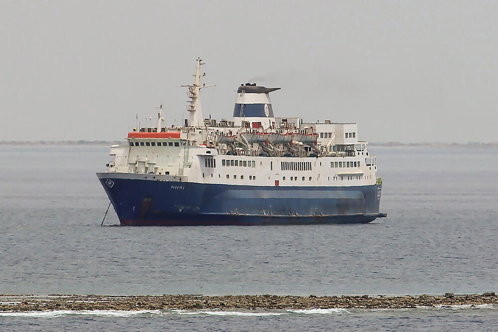 Jedna od posljednjih fotografija Njegoša kao saudijskog feribota Noor 1, Foto: www.shipspotting.com