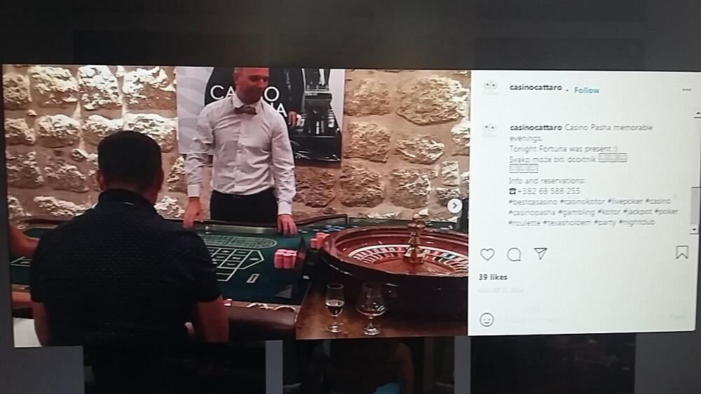 Casino Cattaro Instagram
