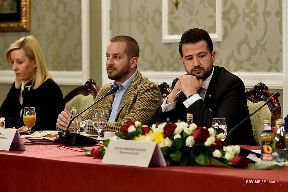 Odović i ministar ekonomskog razvoja Jakov Milatović, Foto: Gov.me/Saša Matić