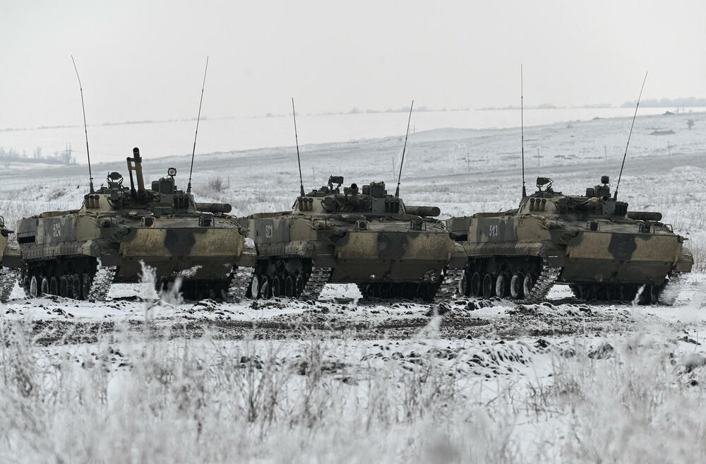 Ruske snage na vježbi u Rostovskoj oblasti