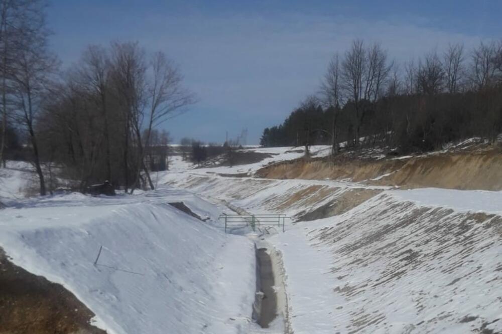 Novo korito za Paleški potok, Foto: Vaso Knežević