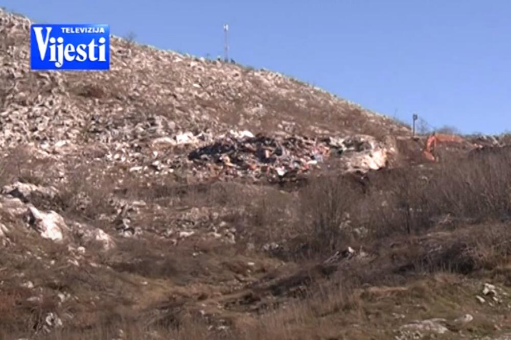 Deponija kod Obzovice, Foto: Screenshot/TV Vijesti