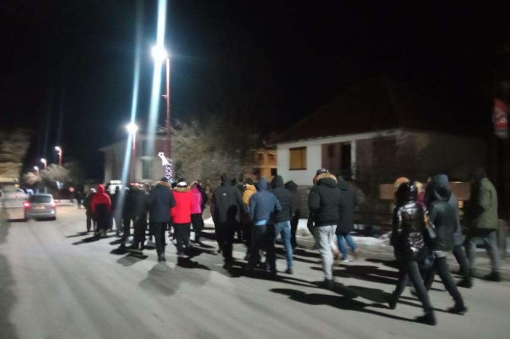 Sa protesta u Kolašinu, Foto: Dragana Šćepanović