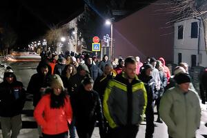 Protest u Kolašinu: Nećemo podržati ni jednu Vladu koju podrži...