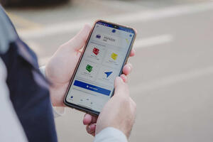 Mobilna aplikacija Parking servis Podgorica