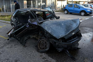 Udes u Podgorici, tri osobe teško povrijeđene