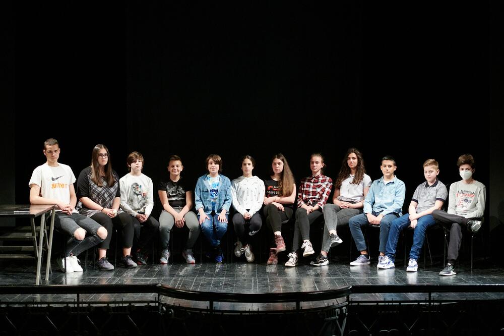 U predstavi igraju učenici cetinjskih osnovnih i srednjih škola, Foto: Duško Miljanić