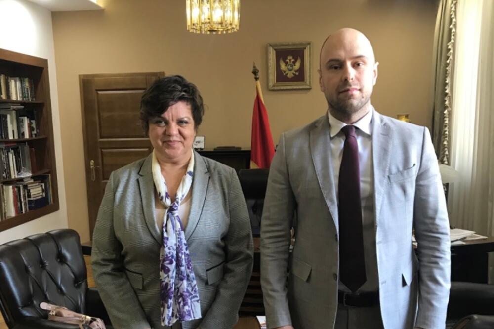 Hrebičkova i Radulović, Foto: MVP