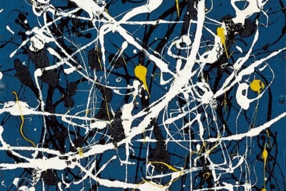 Jackson Pollock: "Composition No. 16", 1948, Photo: MoMA
