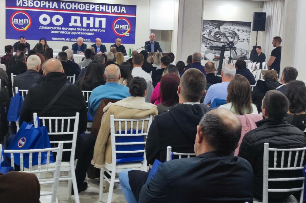 Sa opštinske konvencije DNP Nikšić, Foto: DNP