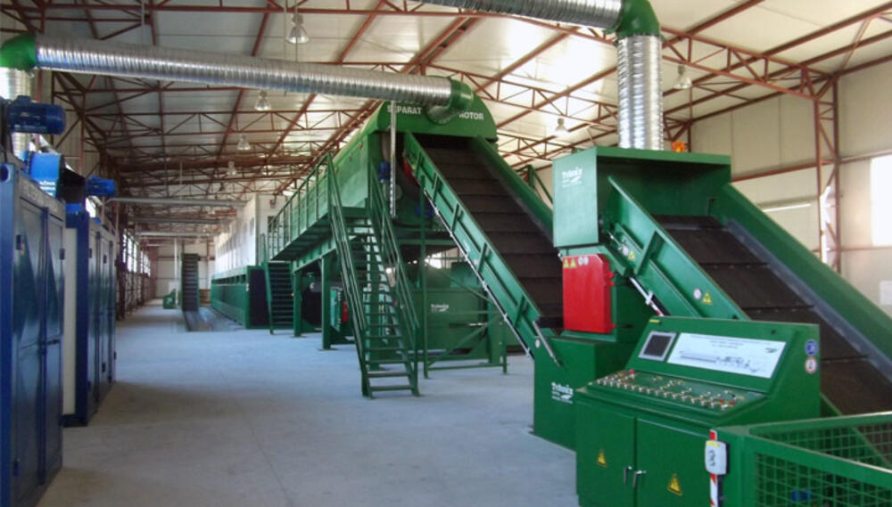 Linija za sortiranje, JP Deponija Mostar - 15 t/h