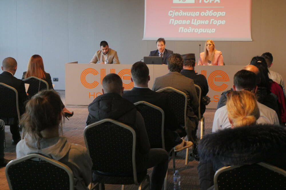 Sa sjednice, Foto: Prava Crna Gora