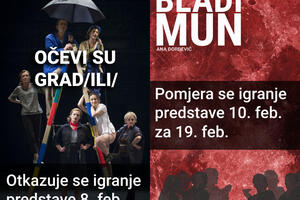 Otkazana predstava "Očevi su grad(ili)”