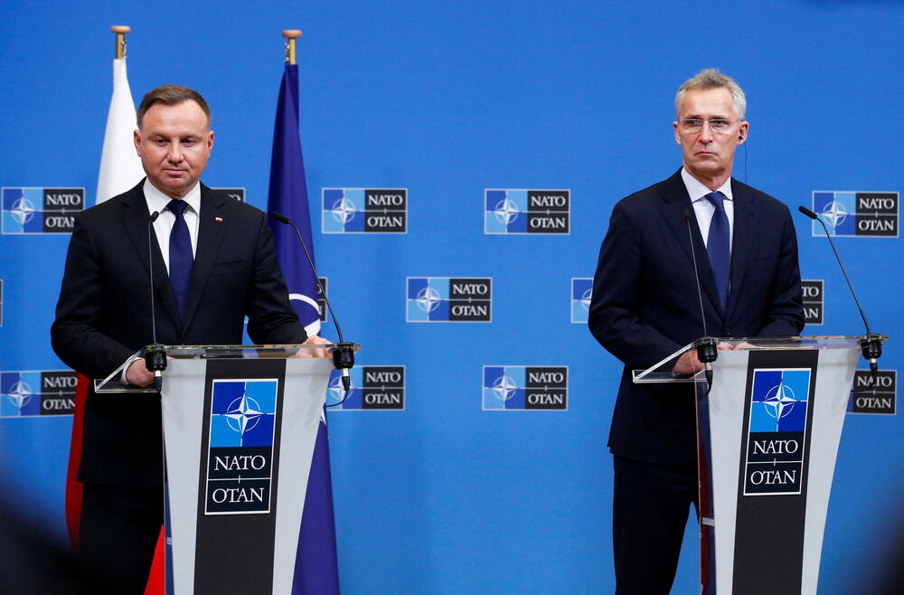 Andžej Duda i Jens Stoltenberg
