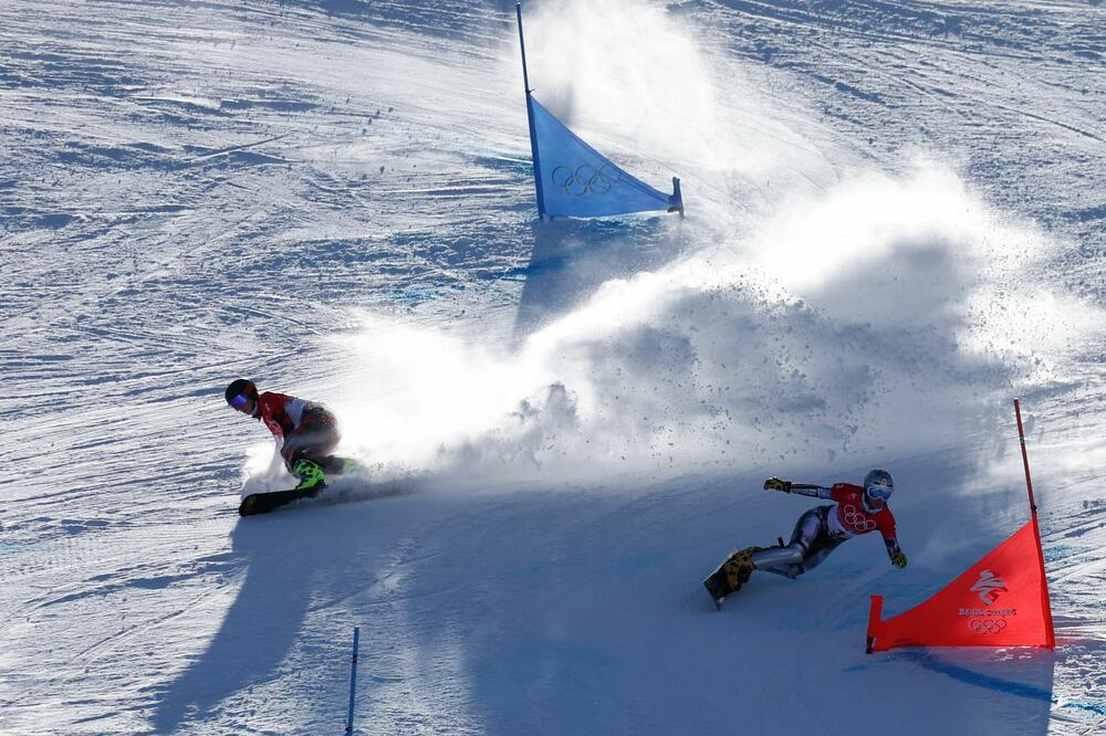 Ledecka i Ulbing na stazi, Foto: Reuters