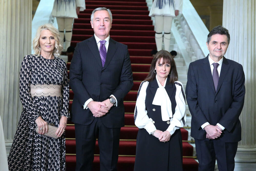 Milo Đukanović, Katerina Sakelaropulu