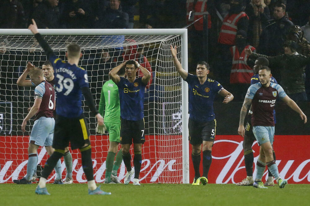 Detalj sa utakmice Barnlija i Junajteda, Foto: Reuters