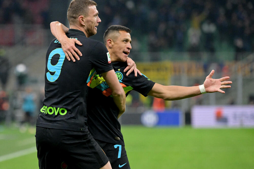 Džeko i Sančes, Foto: Reuters